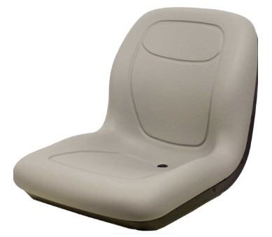 Seat Rider Extension Gray Vinyl