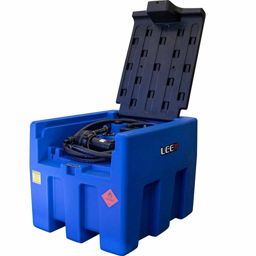 [LA-SP250789] DEF Tank 50gal. w/ Pump. Plastic. Blue.