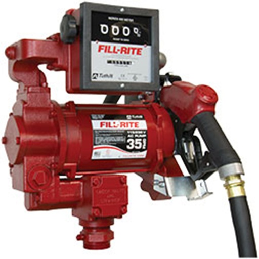 [604261] FILL-RITE SUPER HIGH-FLOW DIESEL PUMP WITH METER 30 GPM