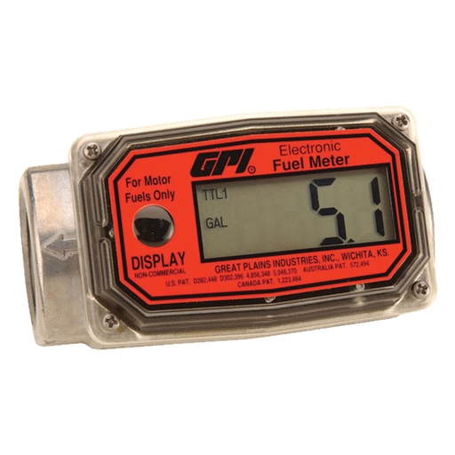 Flow Meter Digital 1in. NPT